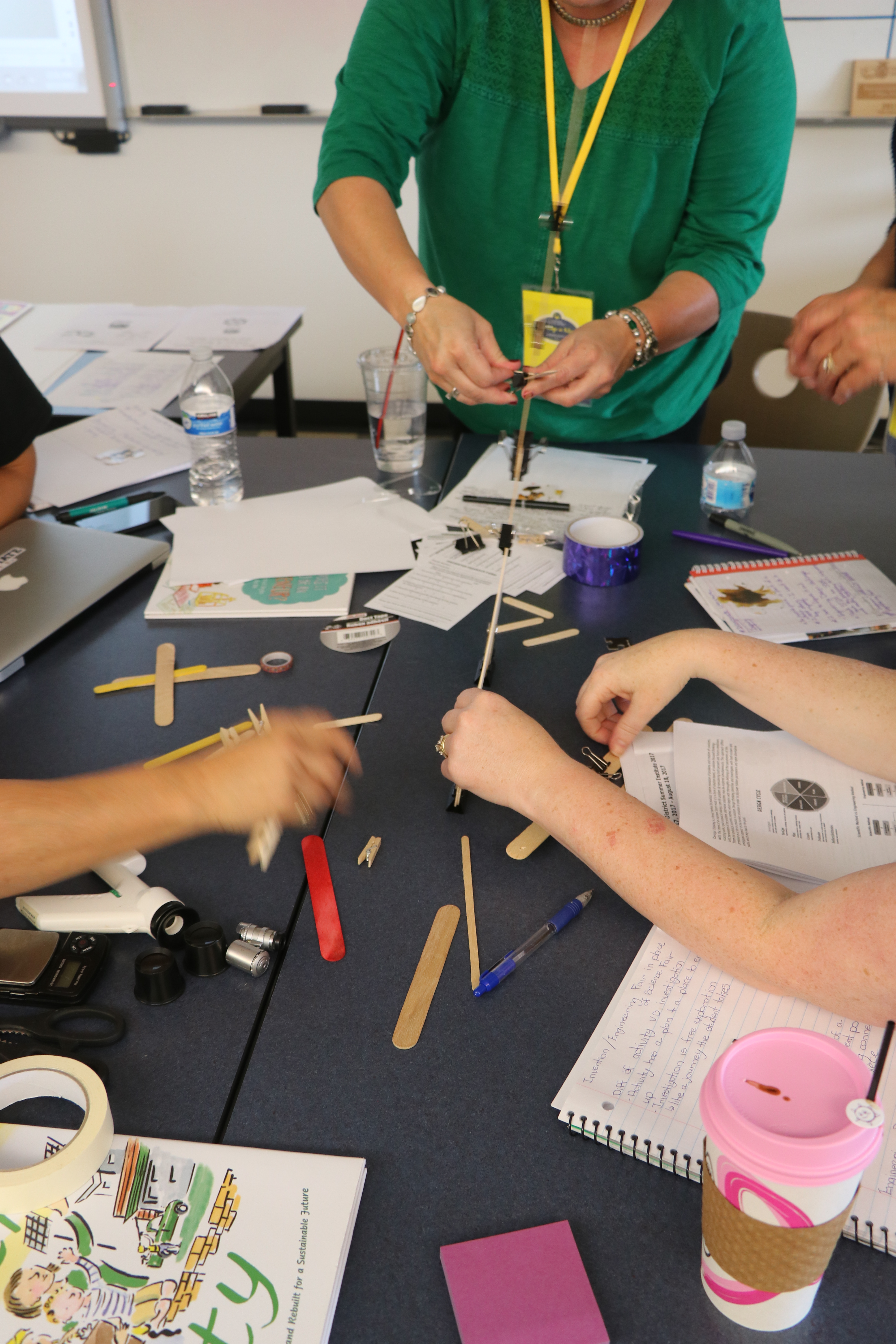 STEM and MakerEd teacher training by Dr. Diana Wehrell-Grabowski